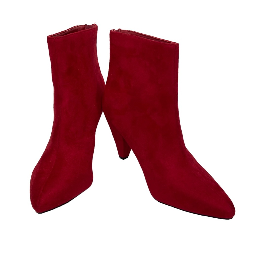 Dream Pairs Pointed Toe High Heel Ankle Booties
